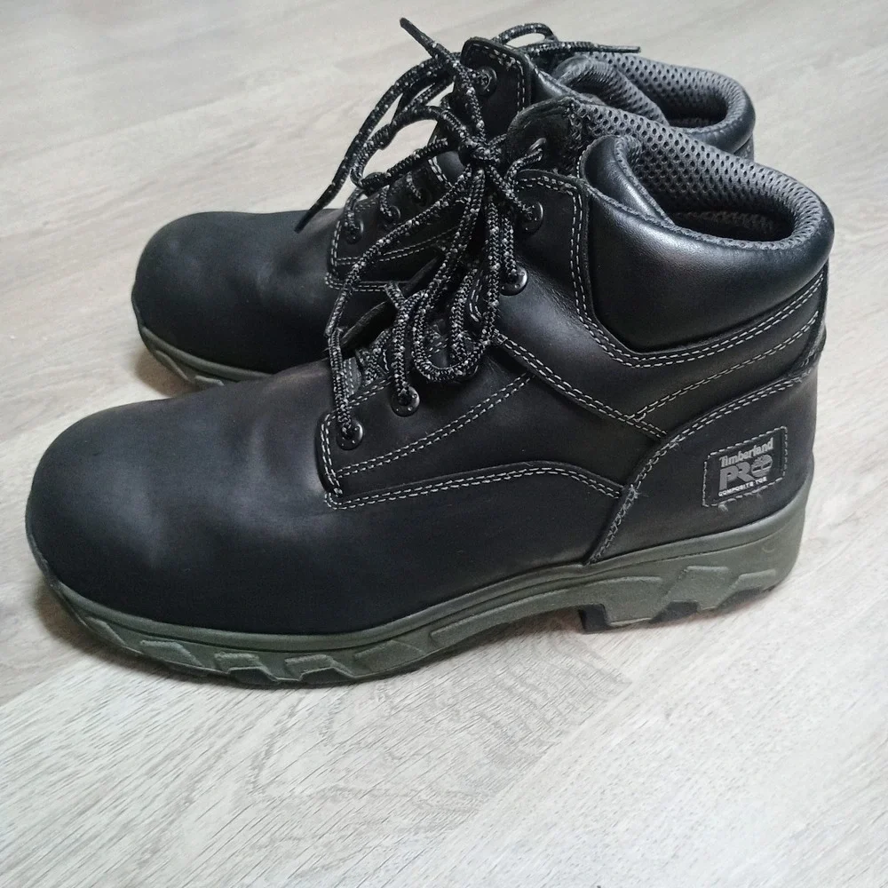 TIMBERLAND PRO Workstead, Men's, Black, Composite Toe, SD, 6 Inch Boot TMA1Q2W